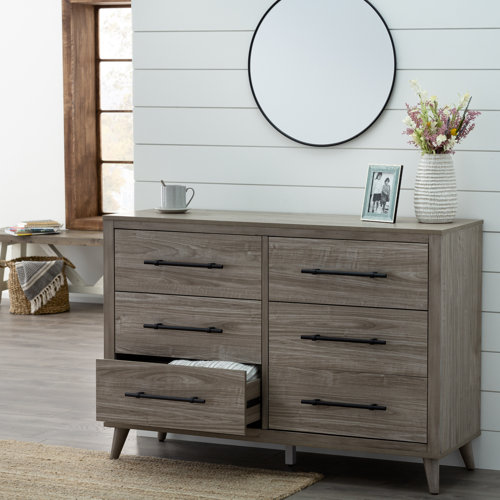 Mercury Row® Kai 6 Drawer Dresser & Reviews Wayfair